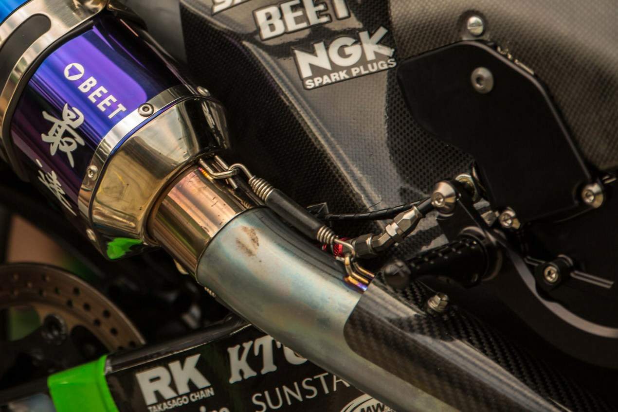 Kawasaki ZX-10R Team Green Suzuka Bike